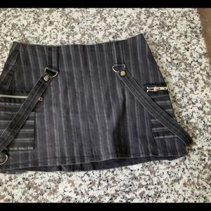 SERIOUS LOS ANGELES Bondage Mini Skirt